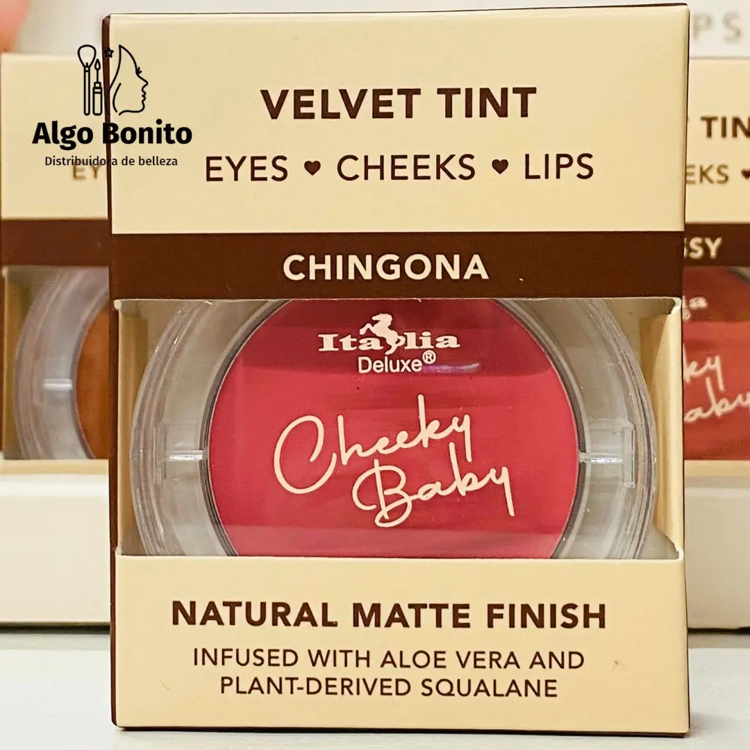 Cheeky baby rubor en crema italia deluxe chingona