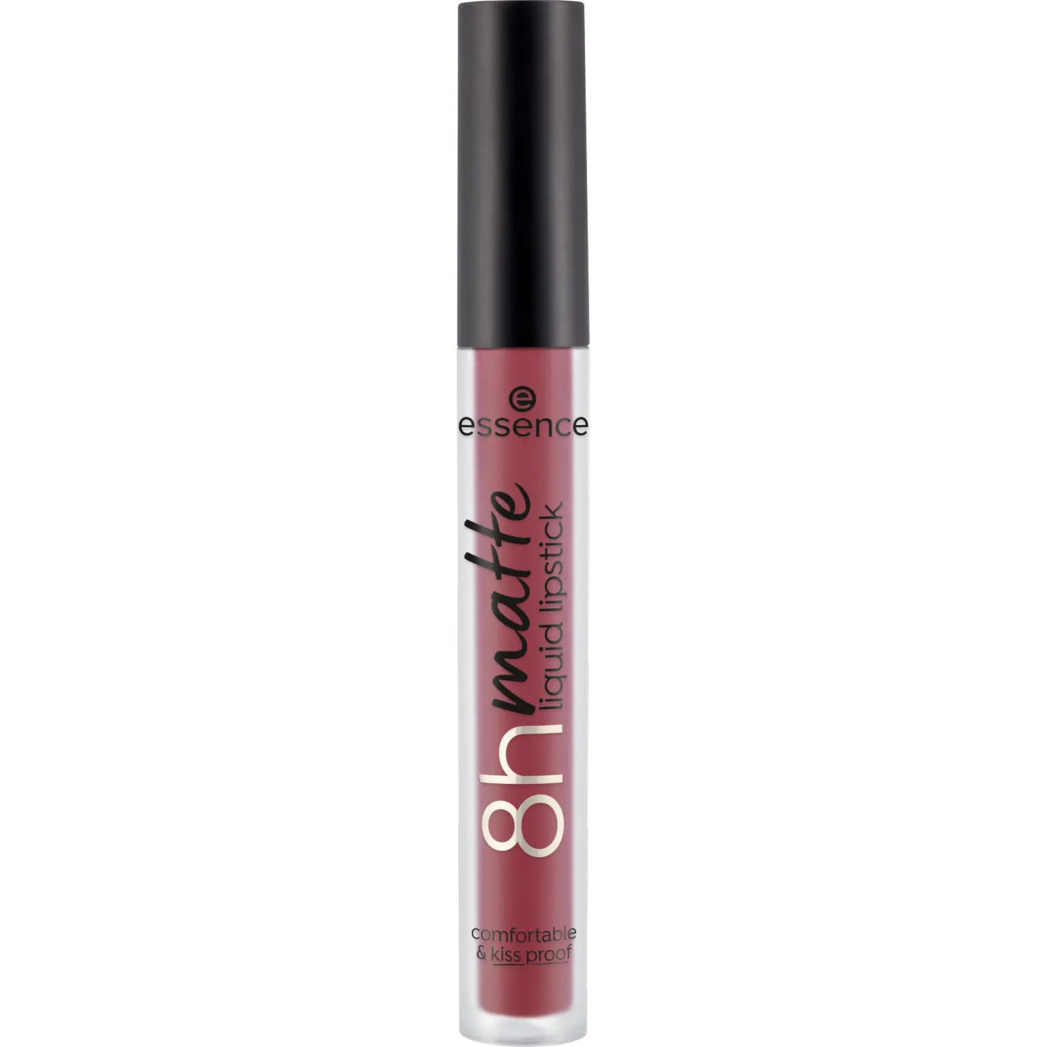 Essence maquillaje Barra de labios líquida 8h matte 08 - dark berry