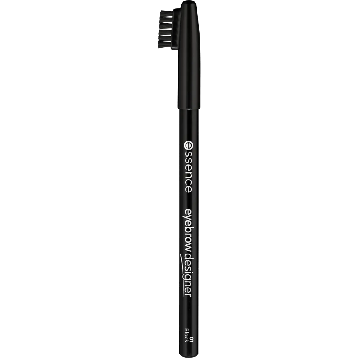 Essence Eyebrow designer lápiz para cejas con cepillo incluido 01 - black