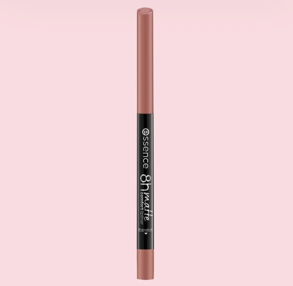 Essence maquillaje Delineador de labios 8 h matte 04 rosy nude