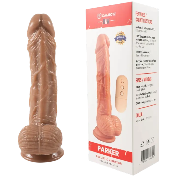 Vibrador realista Parker Camtoyz