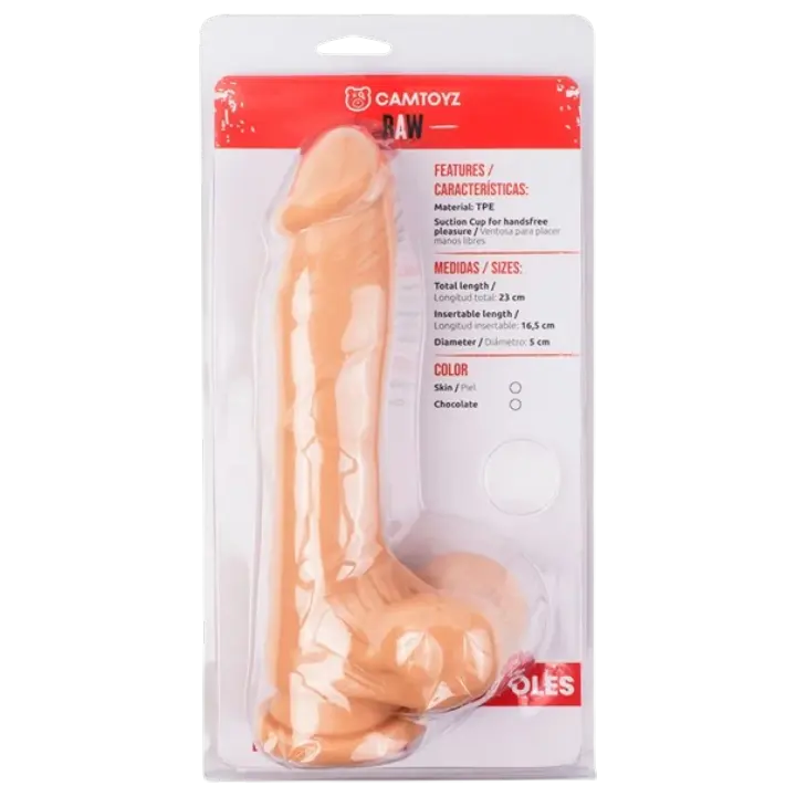 Dildo Napoles piel Camtoyz