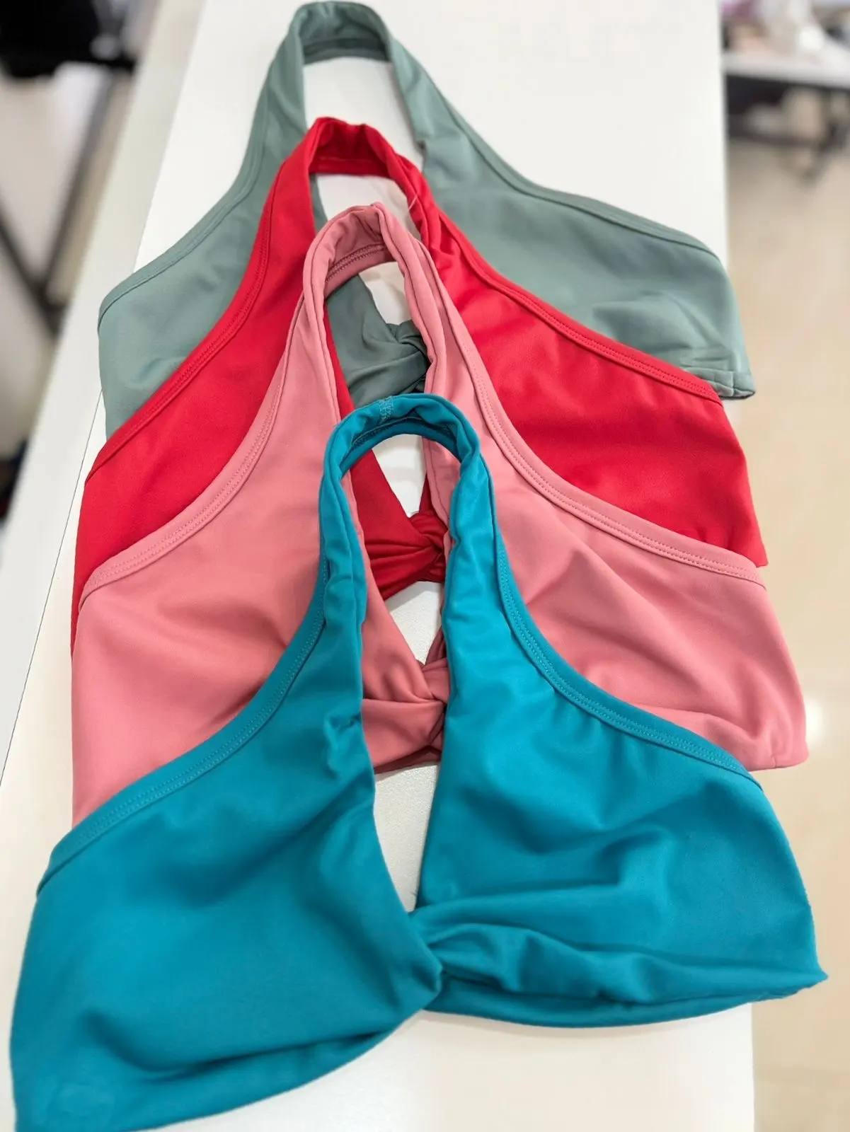 sport bra ROJO S