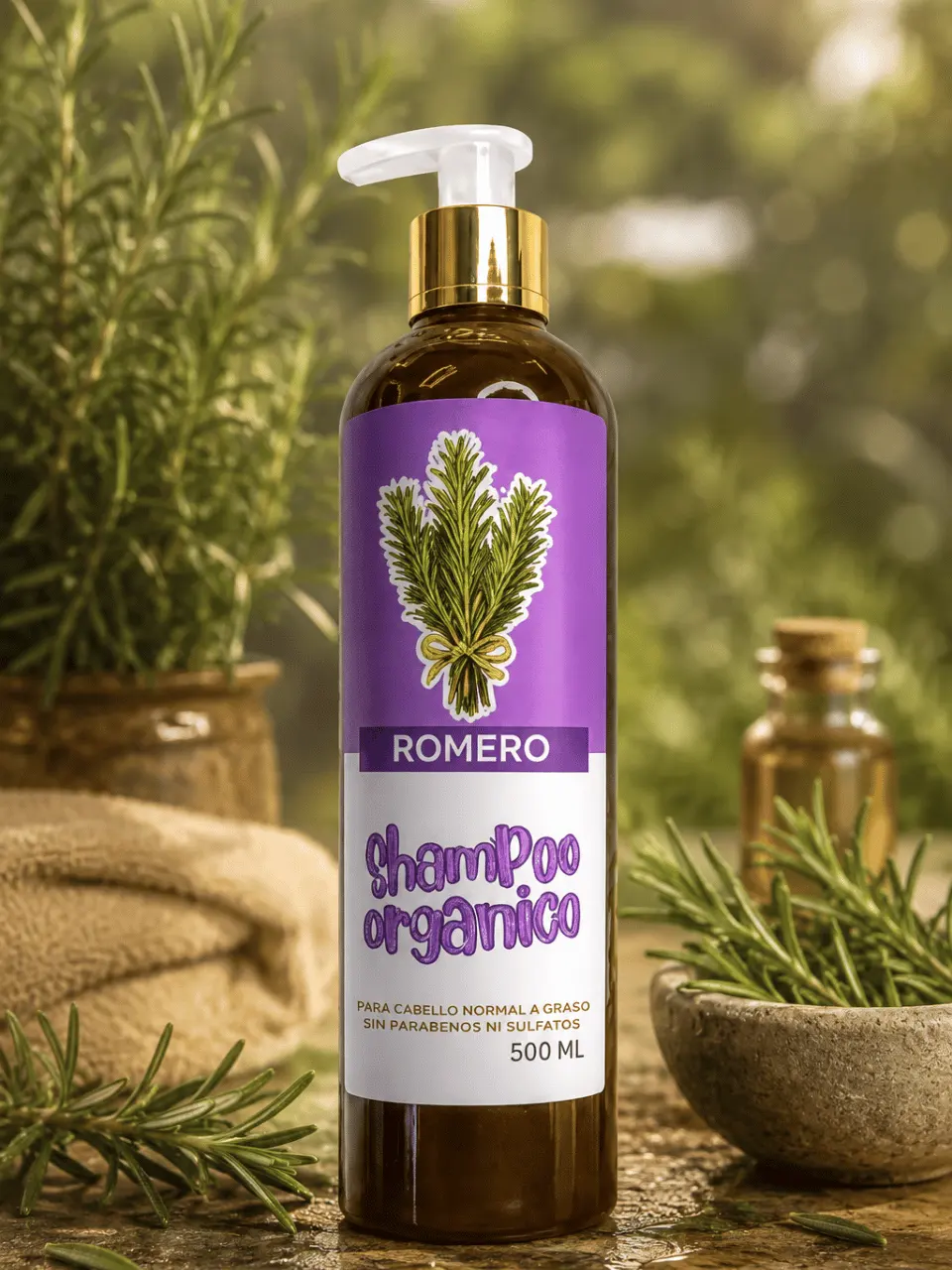 Shampoo romero 500 ml