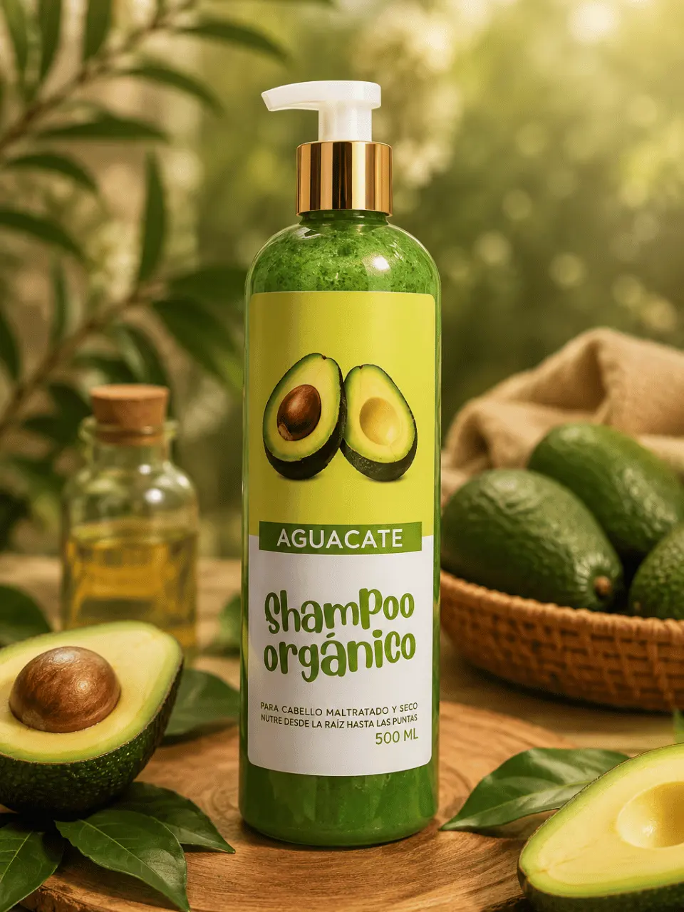 Shampoo aguacate 500 ml