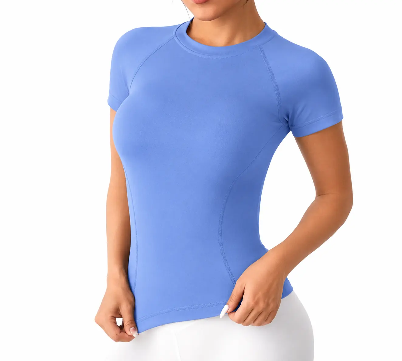 Polo compresor celeste Talla M