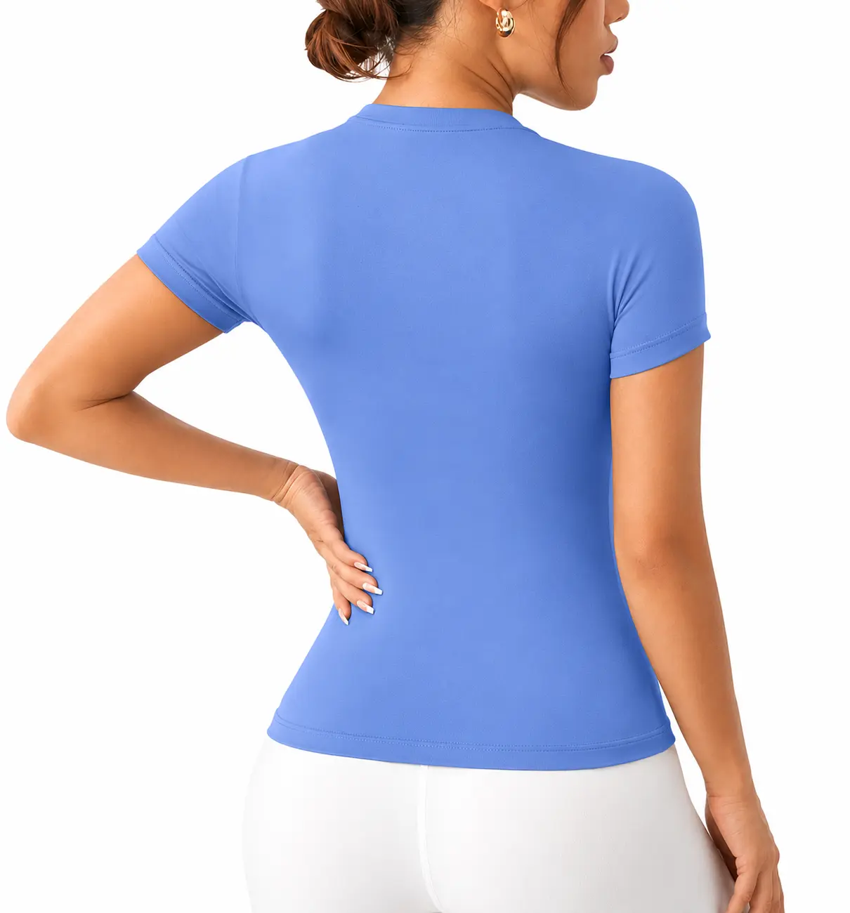 Polo compresor celeste Talla M