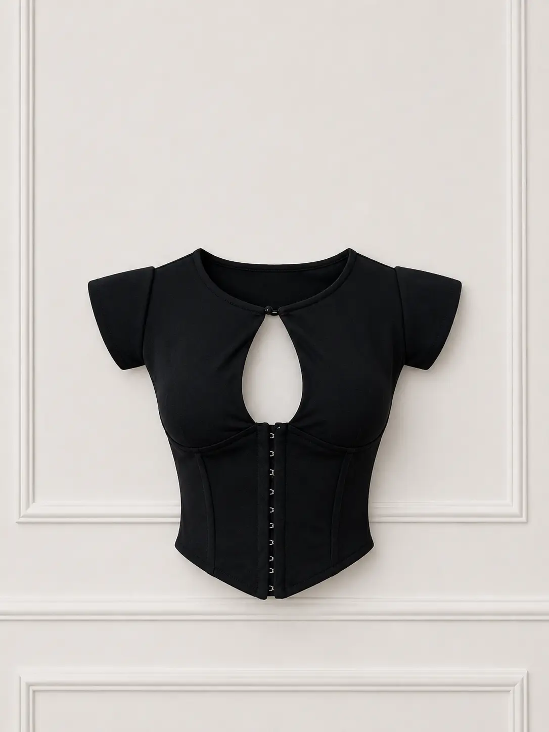 Top efecto corset