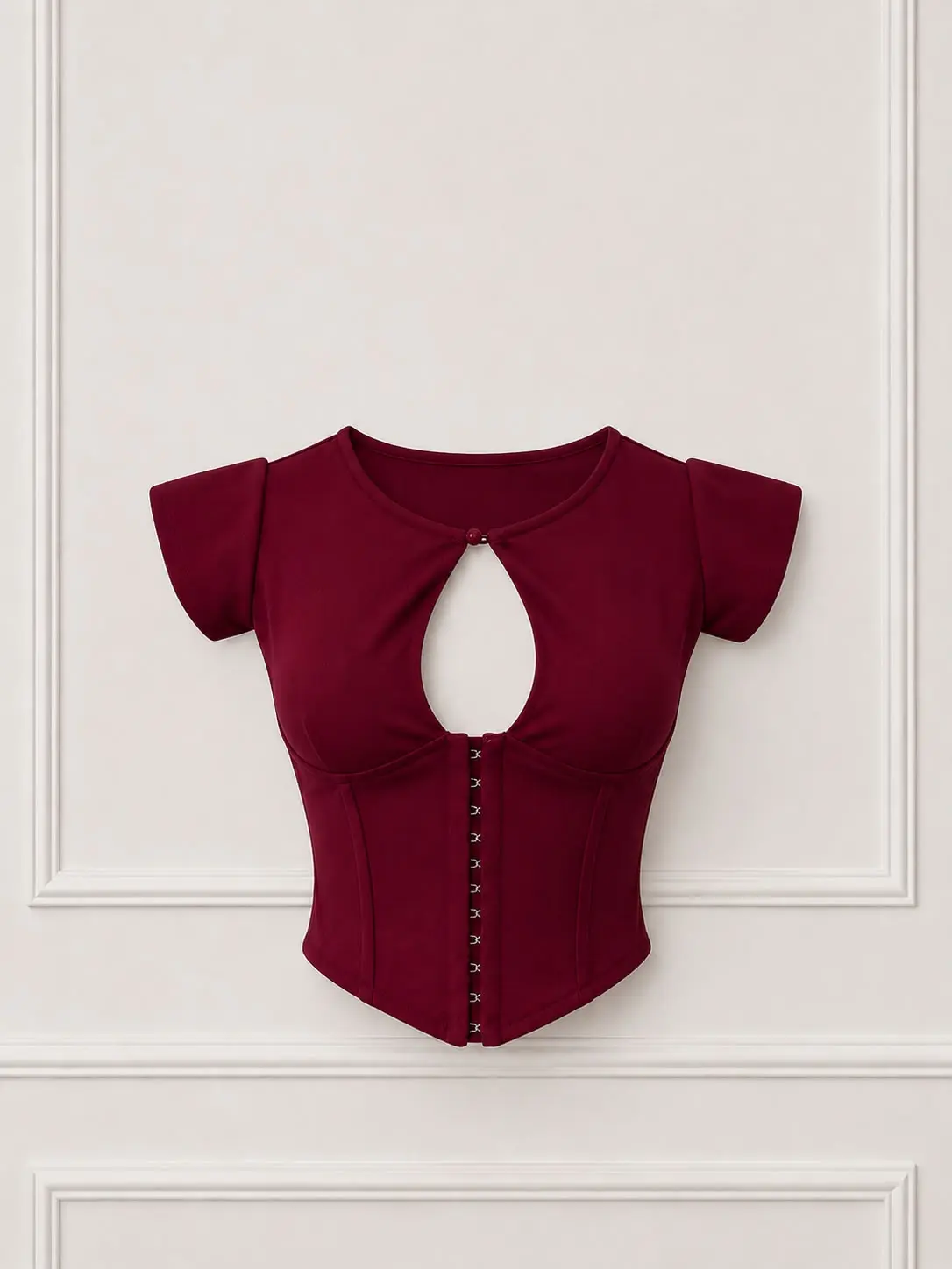 Top efecto corset