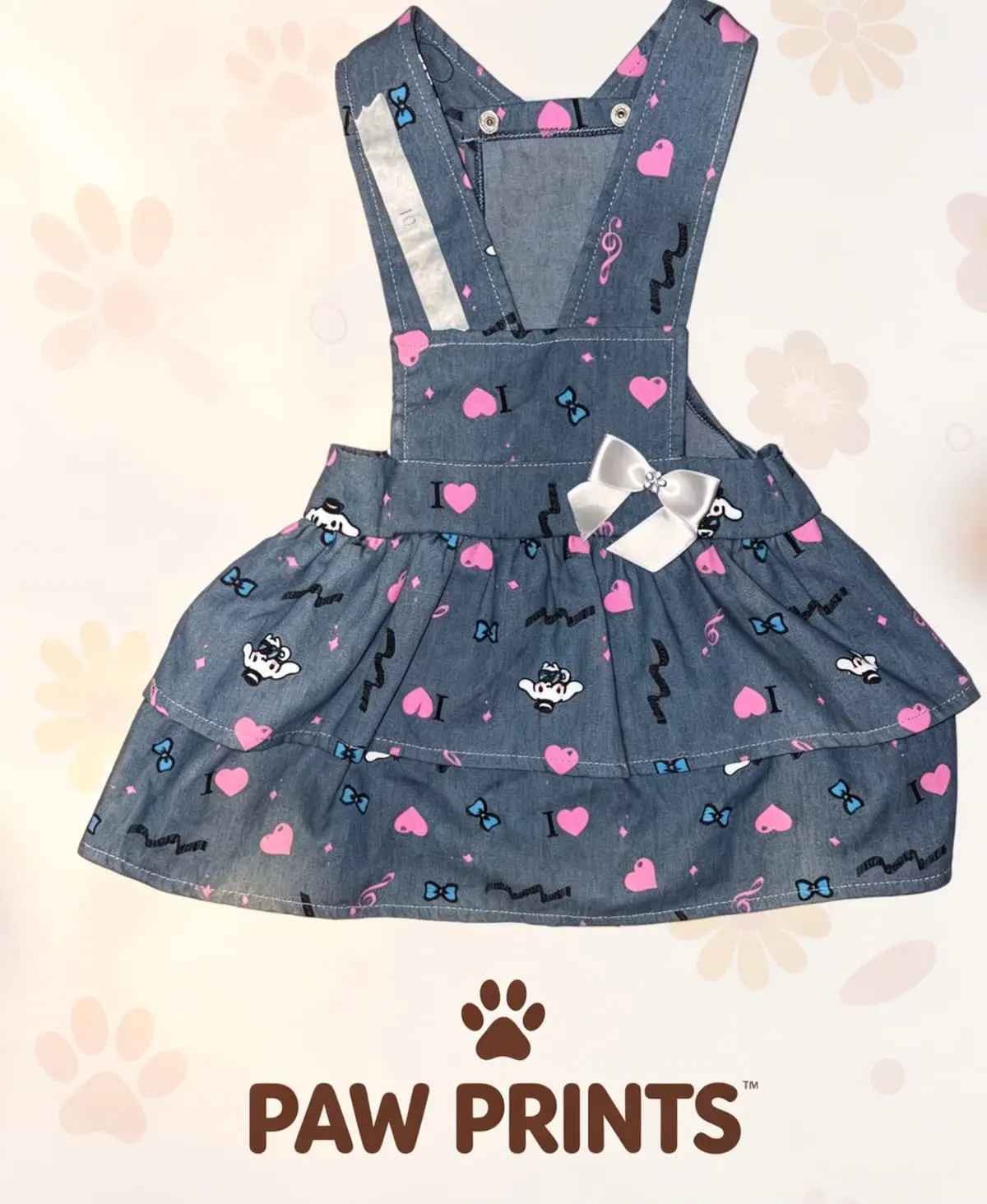 Vestido jeans de tira talla 3