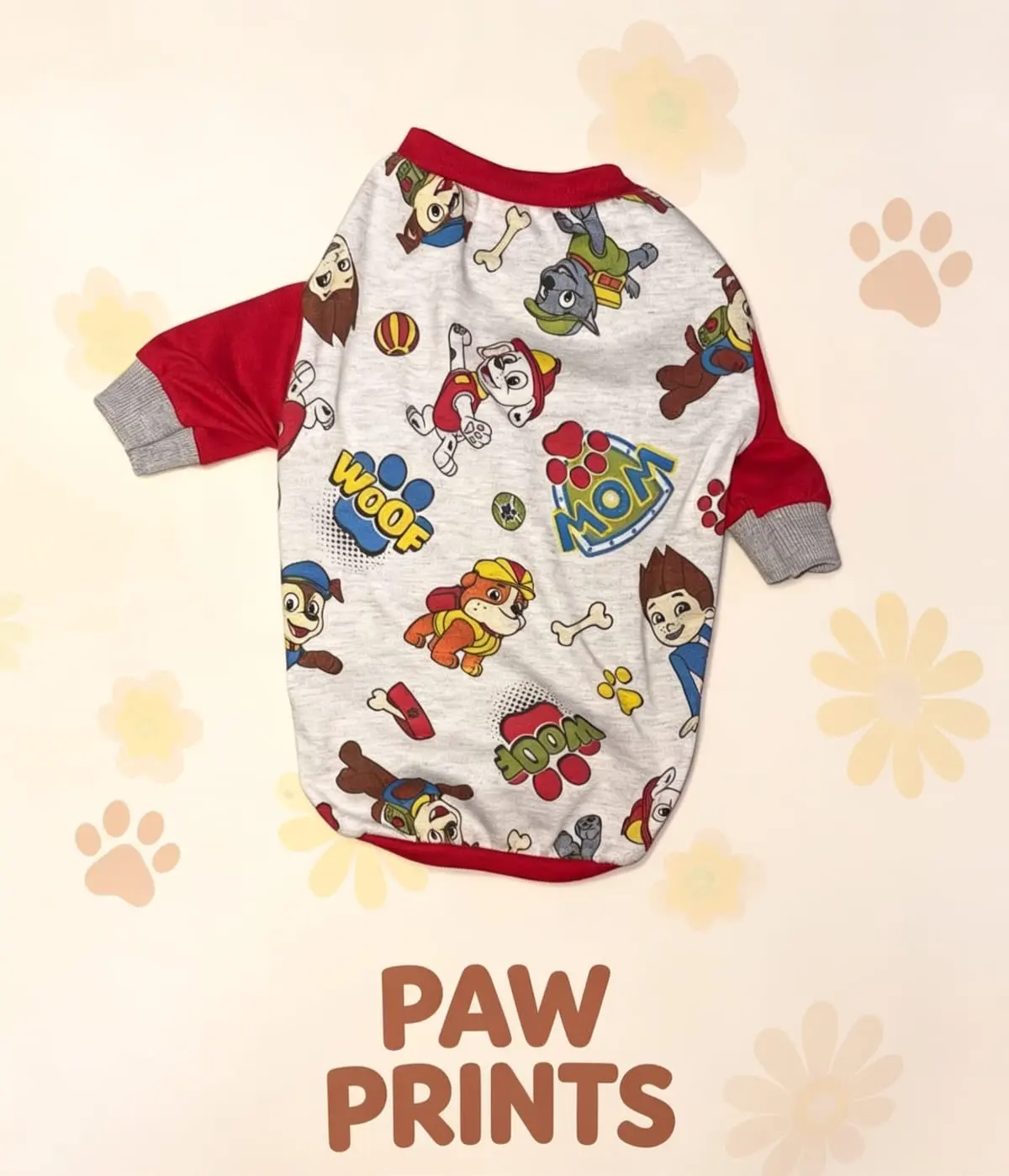 Camiseta paw patrol talla 0