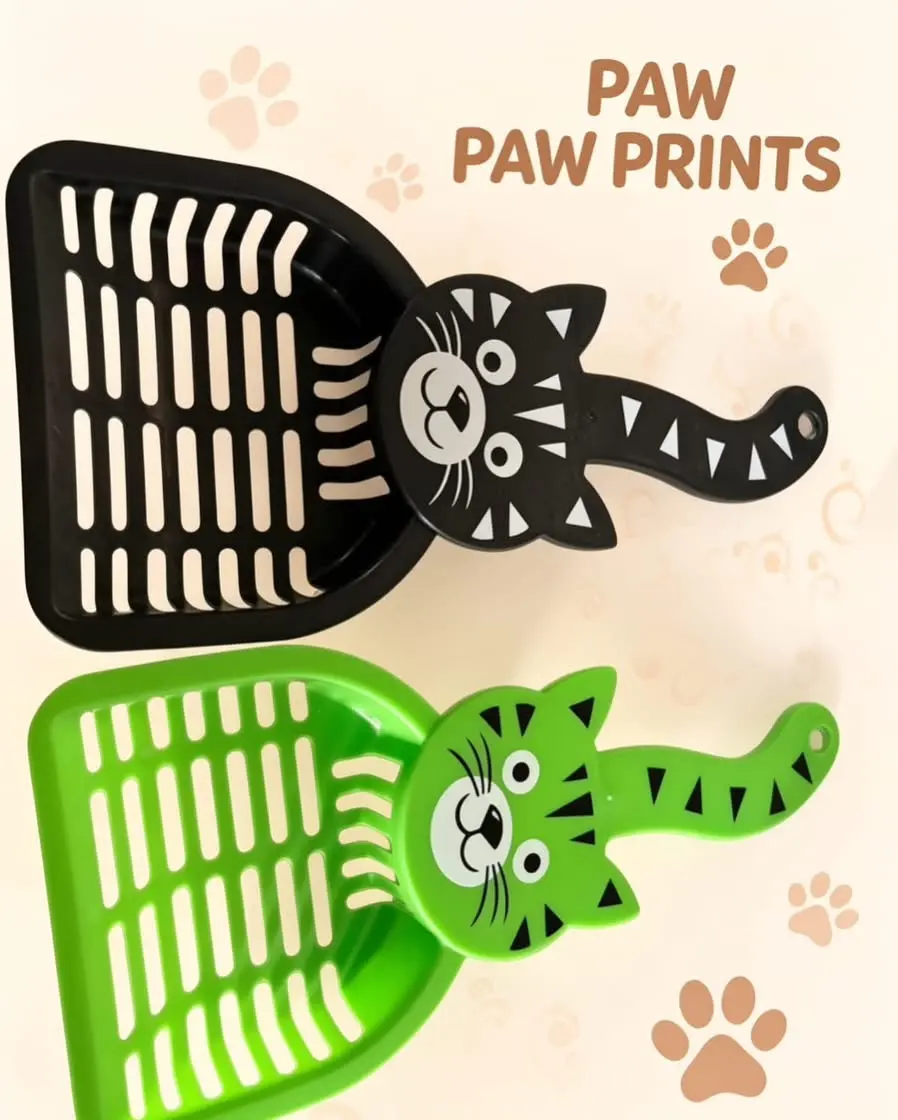Pala verde de gatos