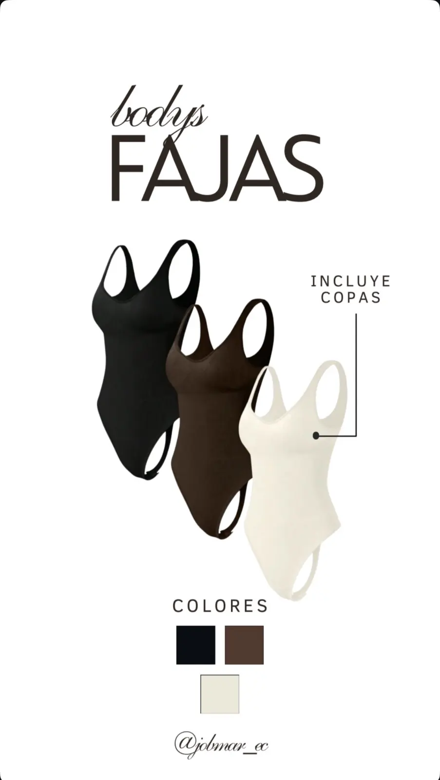 Body blanco sin costuras con sujetador acolchado talla S