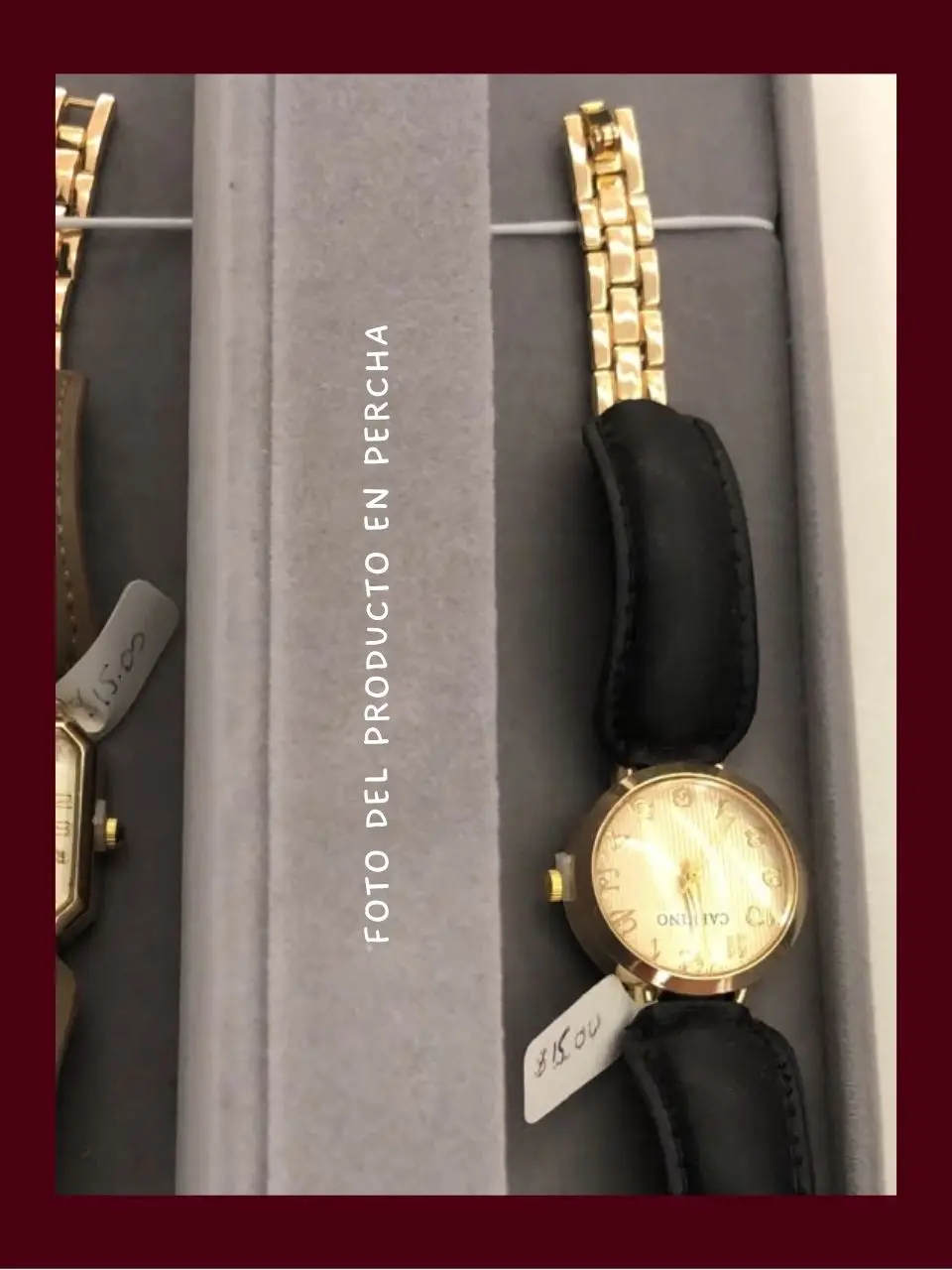 Reloj Old Money - Cuero Negro