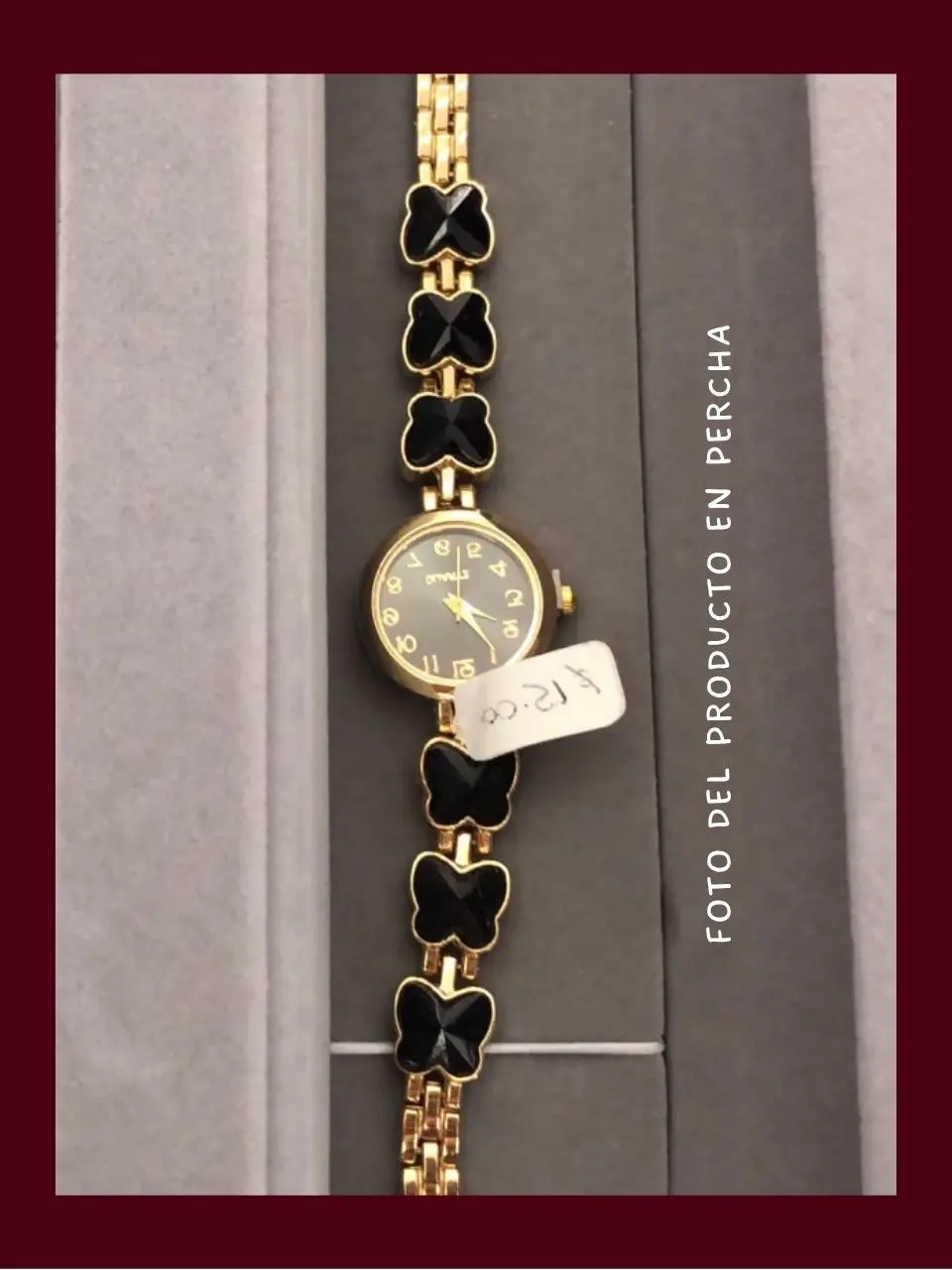 Reloj Old Money - Mariposa negra