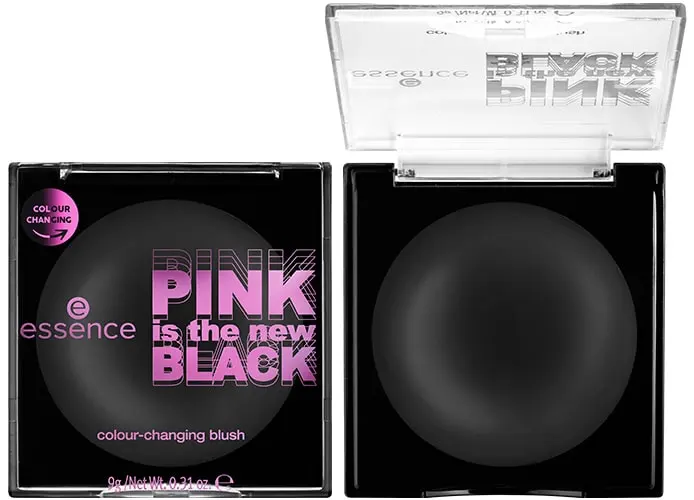 Essence Pink is the new black Rubor que cambia con el ph 01 1,2,pink