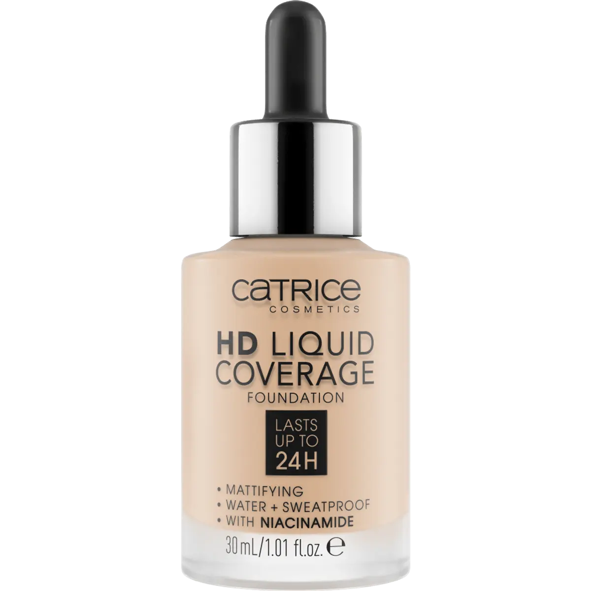 Catrice Hd liquid coverage base de maquillaje 010 light beige