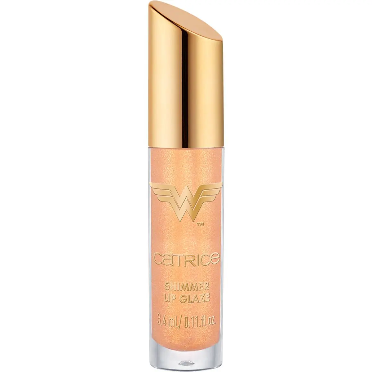 Catrice Wonder woman shimer lip glaze 010 believe in wonder