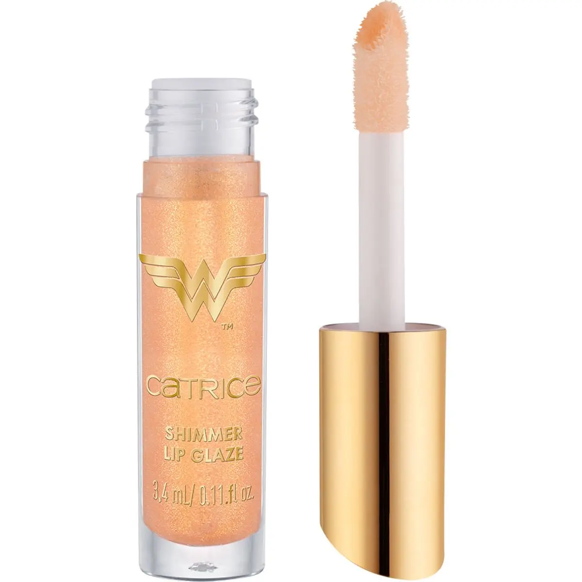 Catrice Wonder woman shimer lip glaze 010 believe in wonder