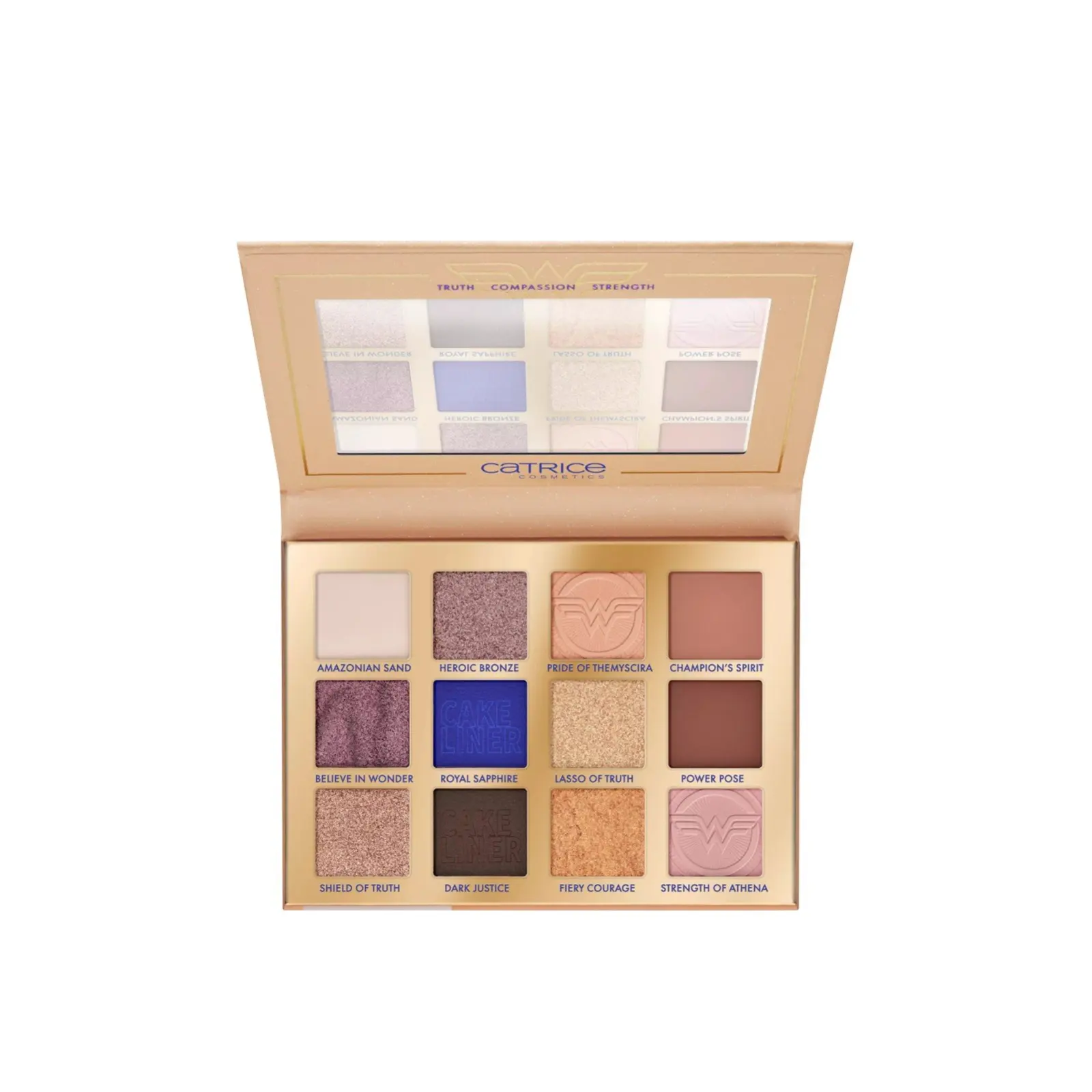 Catrice Wonder woman paleta de sombras 010 wonder woman story