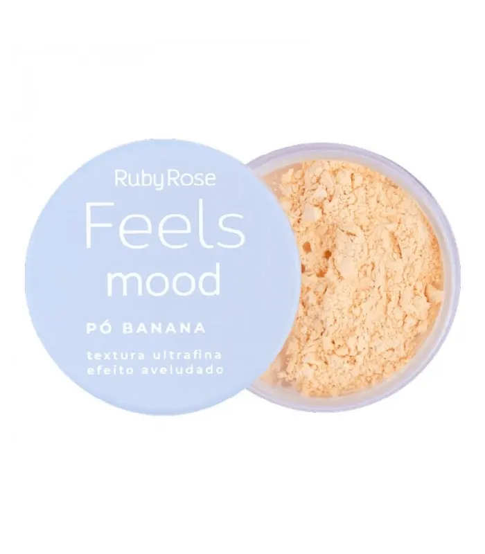 Ruby Rose Maquillaje Polvo banana Feels mood