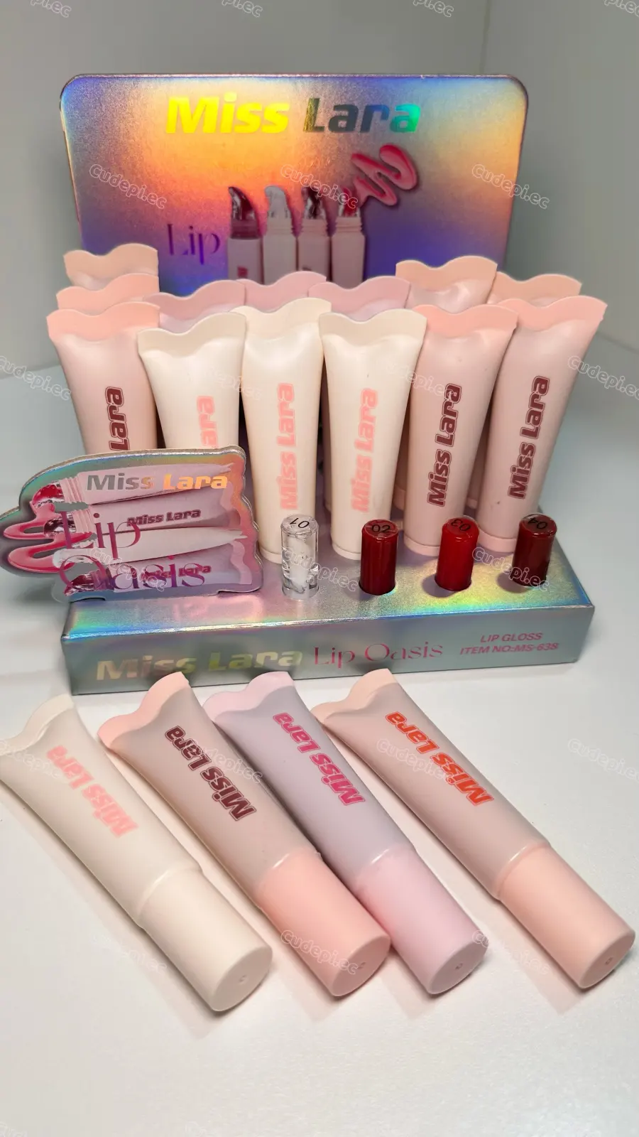 Maquillaje Gloss dupe de sheglam miss lara tono 02