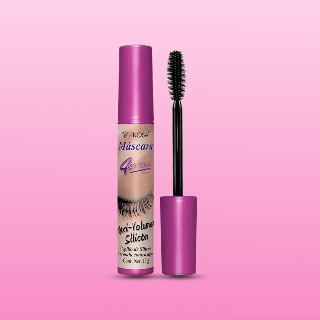 Prosa mascara de pestañas maxi volumen silicon