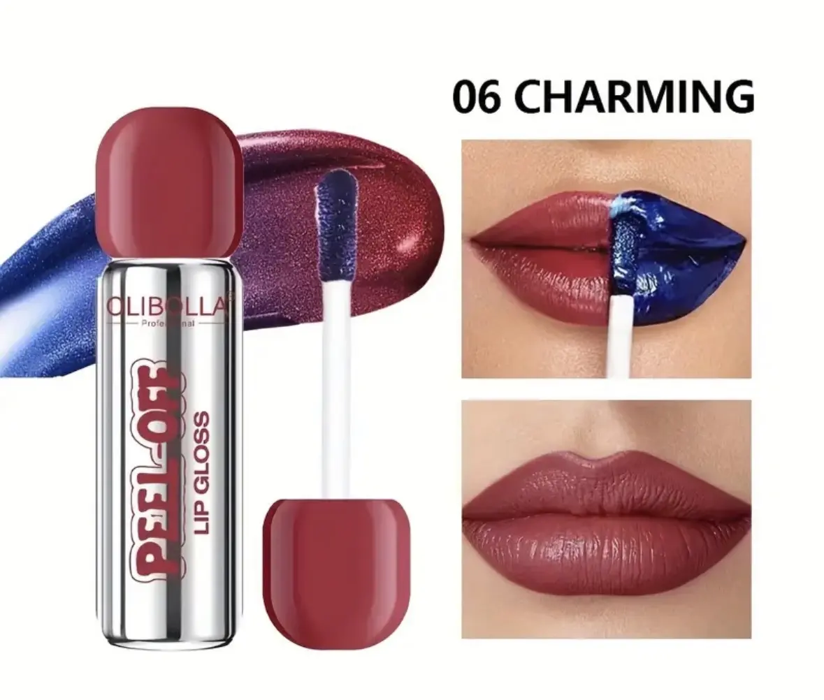Olibolla peel off lip gloss tono 06 charming
