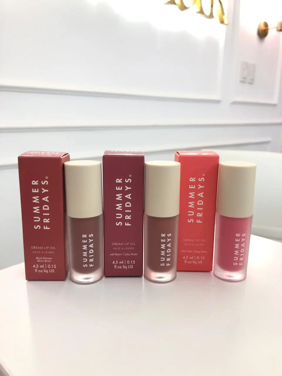 Lip Oil summer friday pink cloud