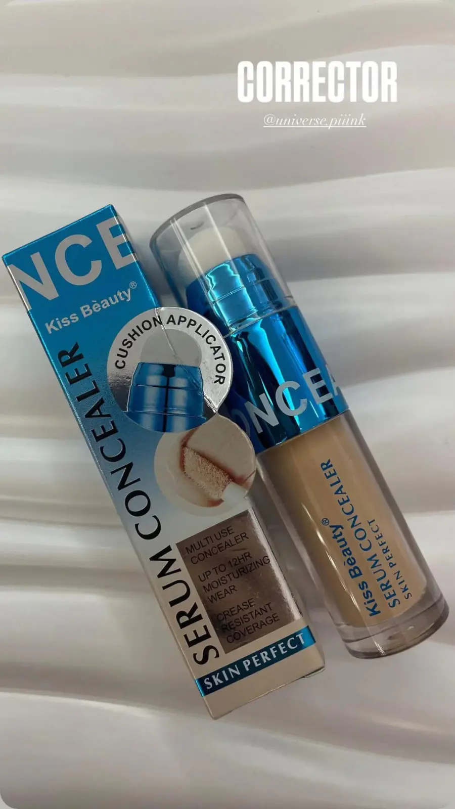 Serum concealer kiss beauty 04