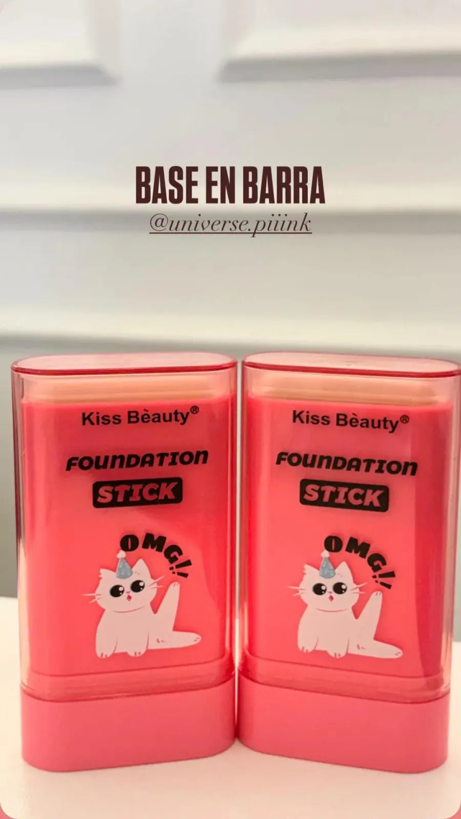 Base en barra stick gato 01