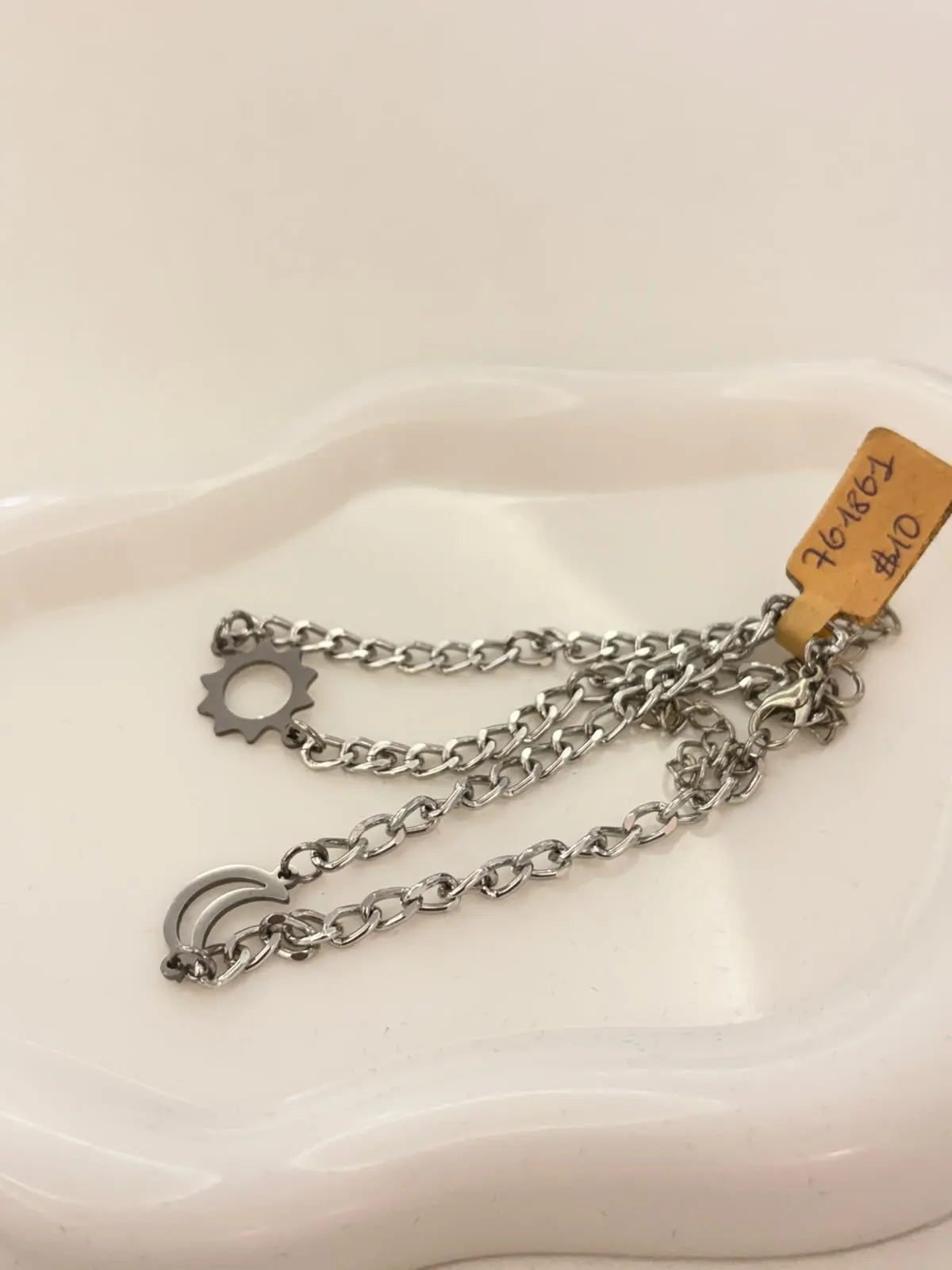 SET PULSERA SOL Y LUNA