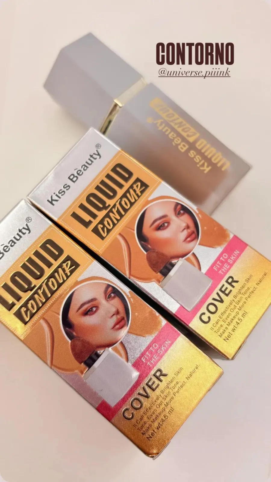 Contorno liquido kiss beauty 01