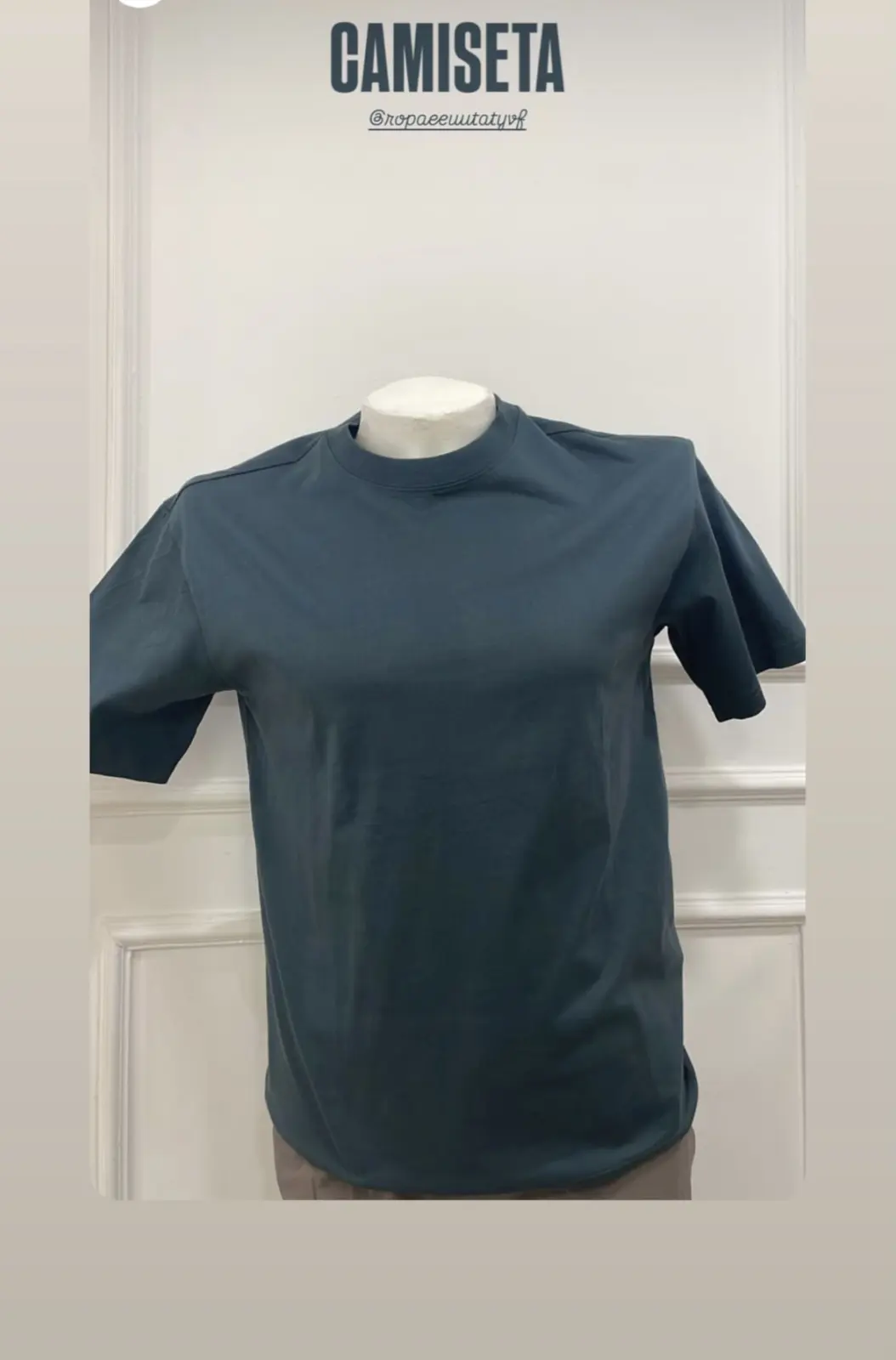 CAMISETA VERDE OSCURO (S)