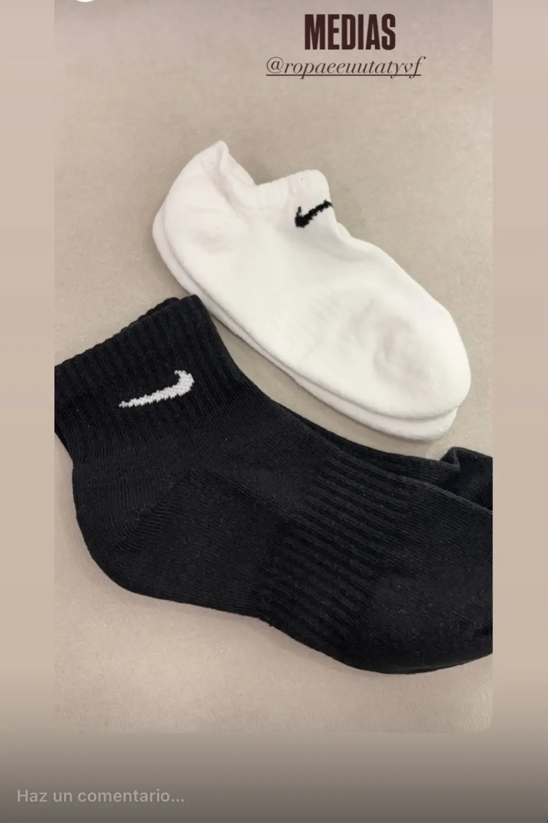 MEDIAS NIKE NEGRA