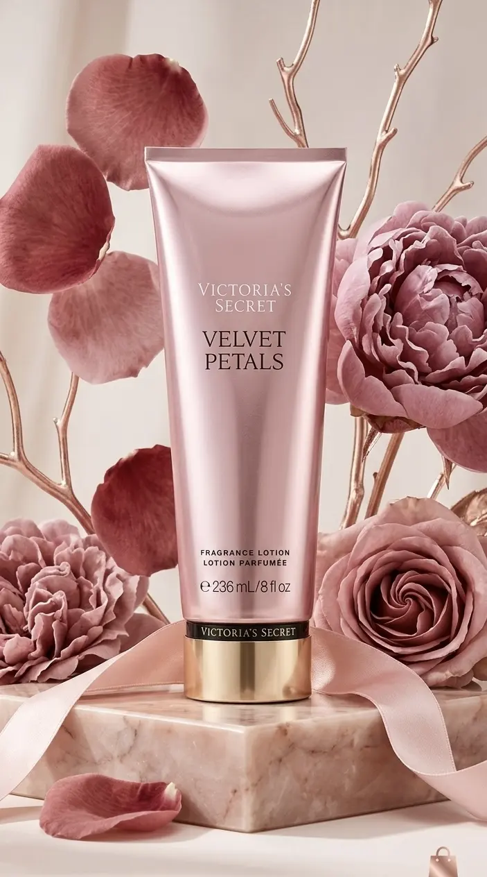 body lotion velvets petals