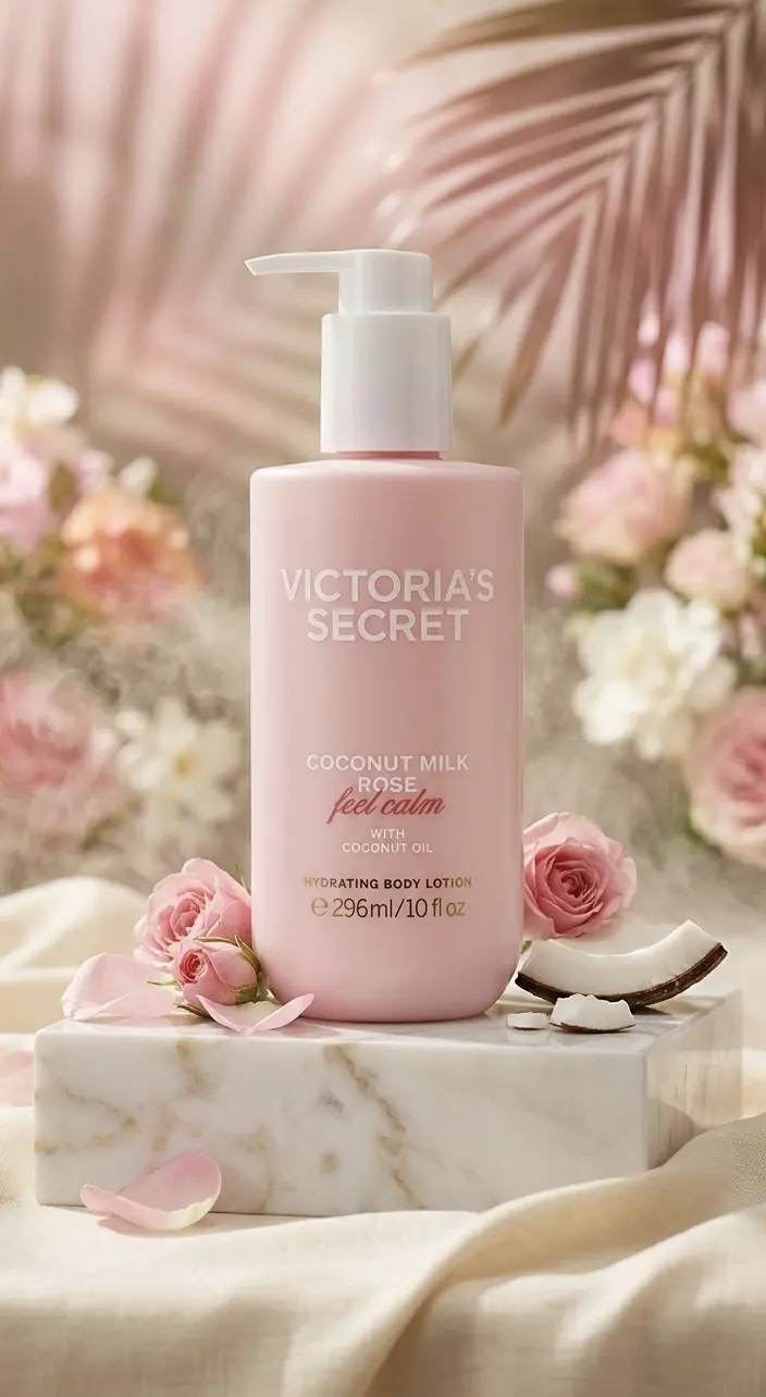 body lotion coconut milk rose