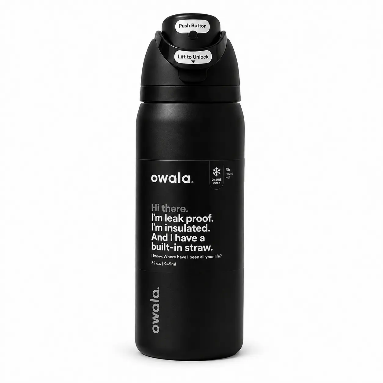 Termo Owala Negro