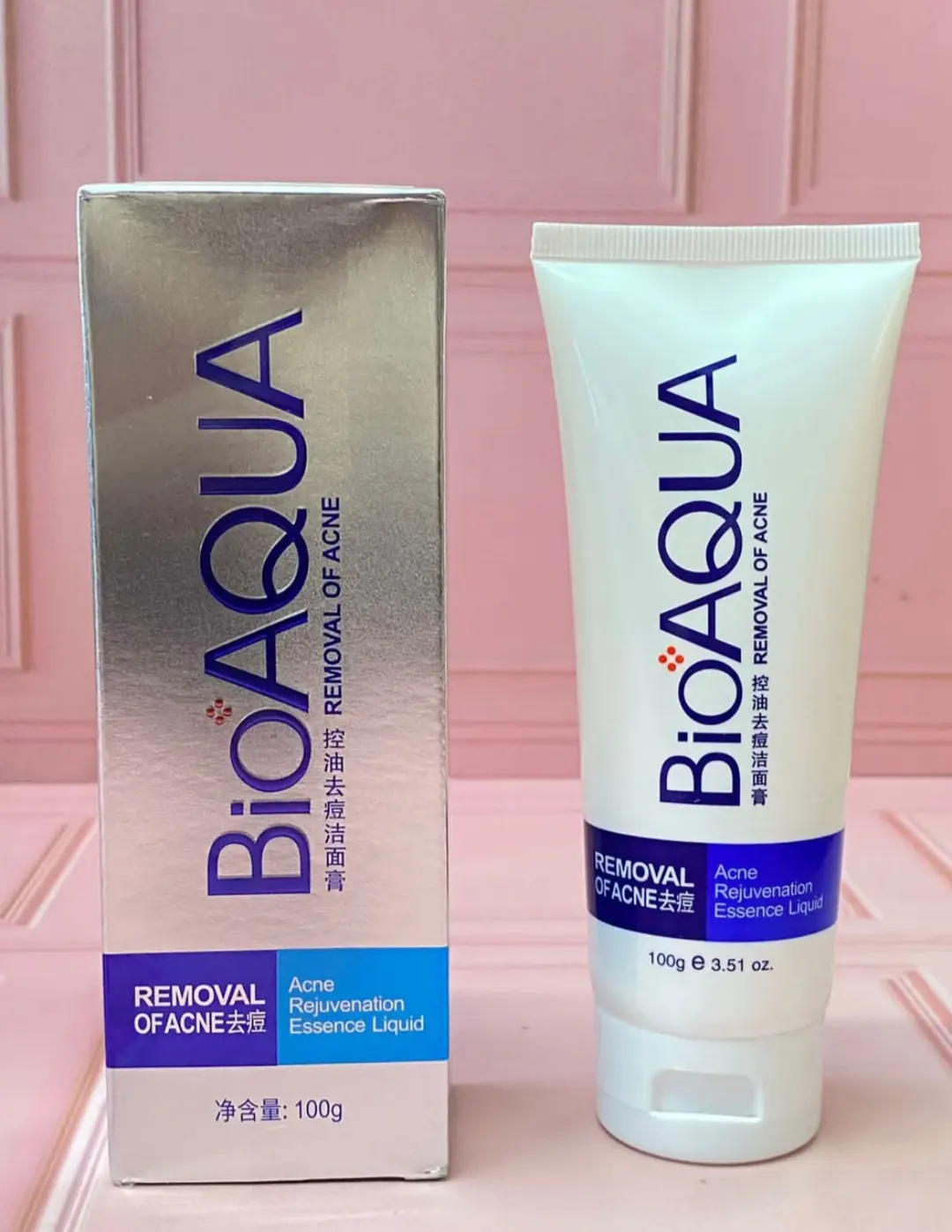 Jabon facial acne removing Bioaqua
