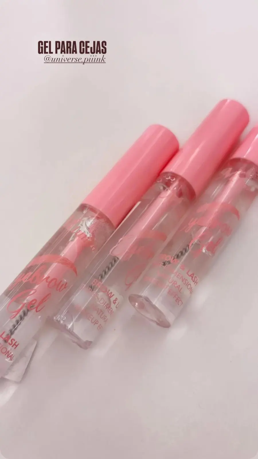 Gel de cejas miundo