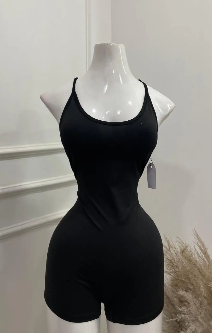 Enterizo negro XL