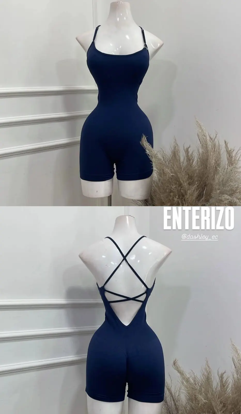 Enterizo azul