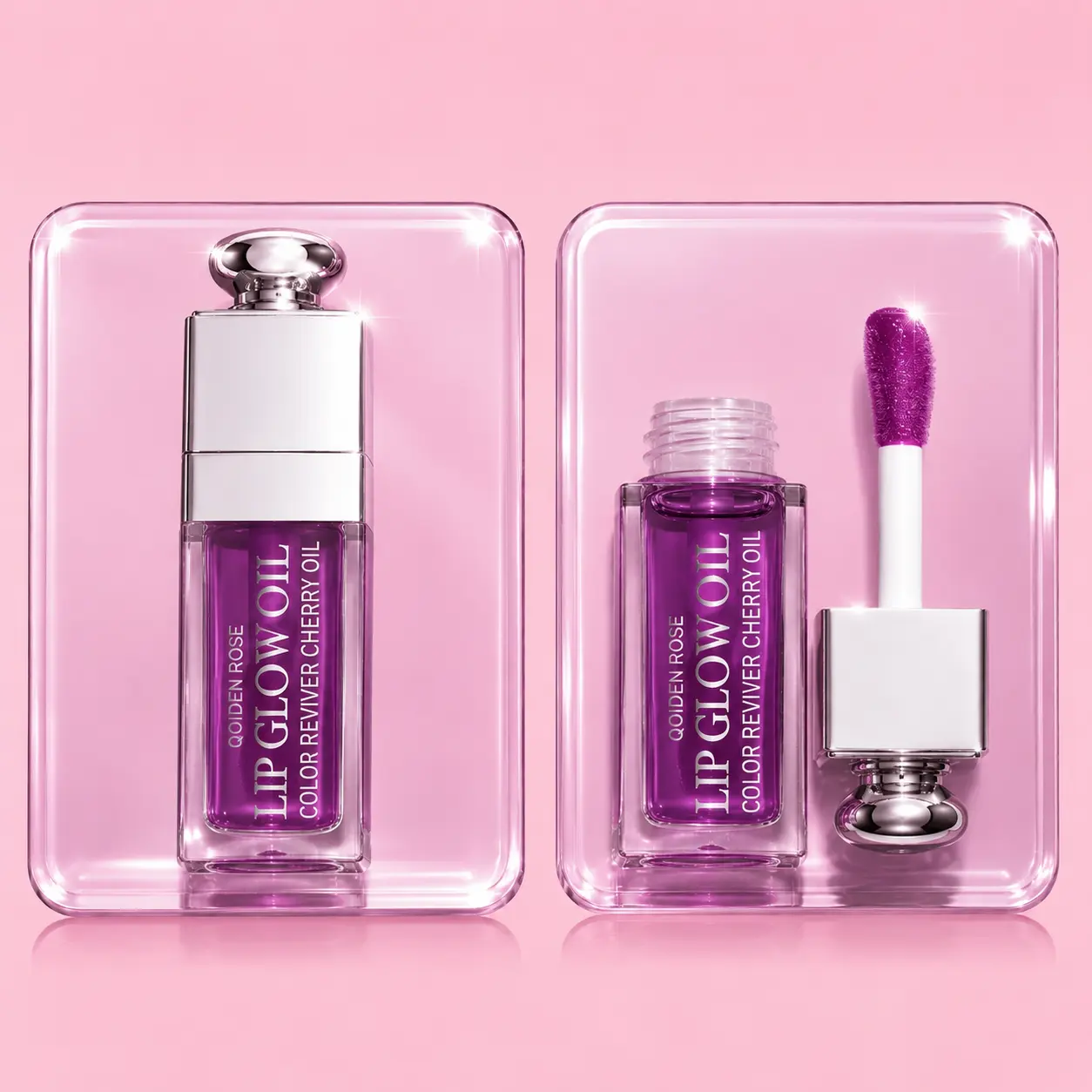 Dupe de dior lip glow oil Morado