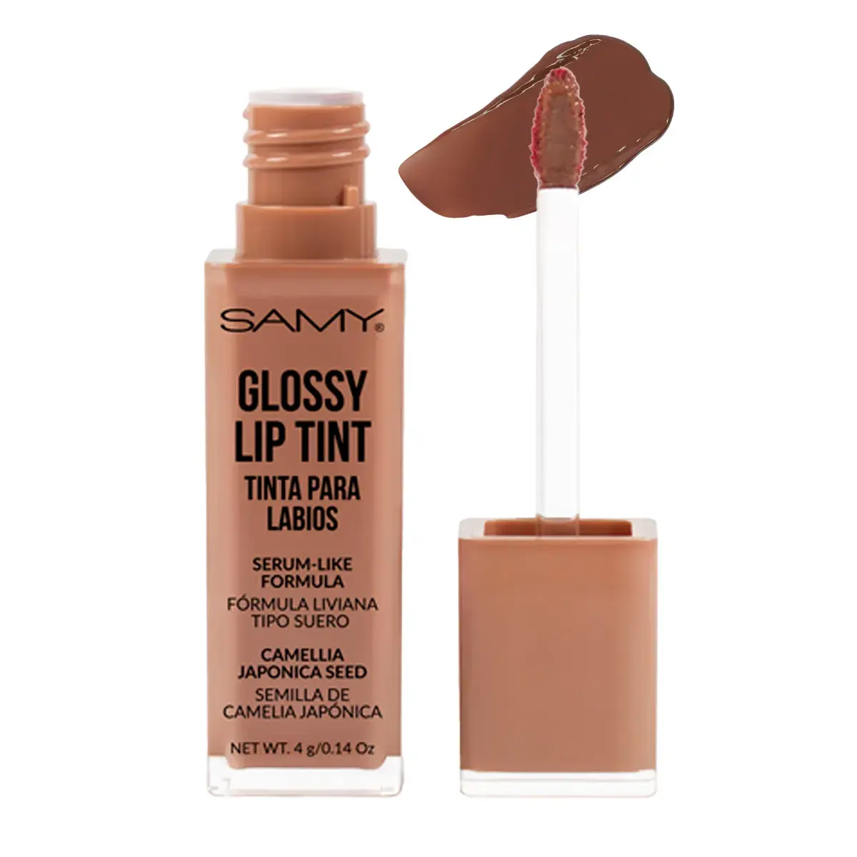 Samy Glossy Lip Tint almond