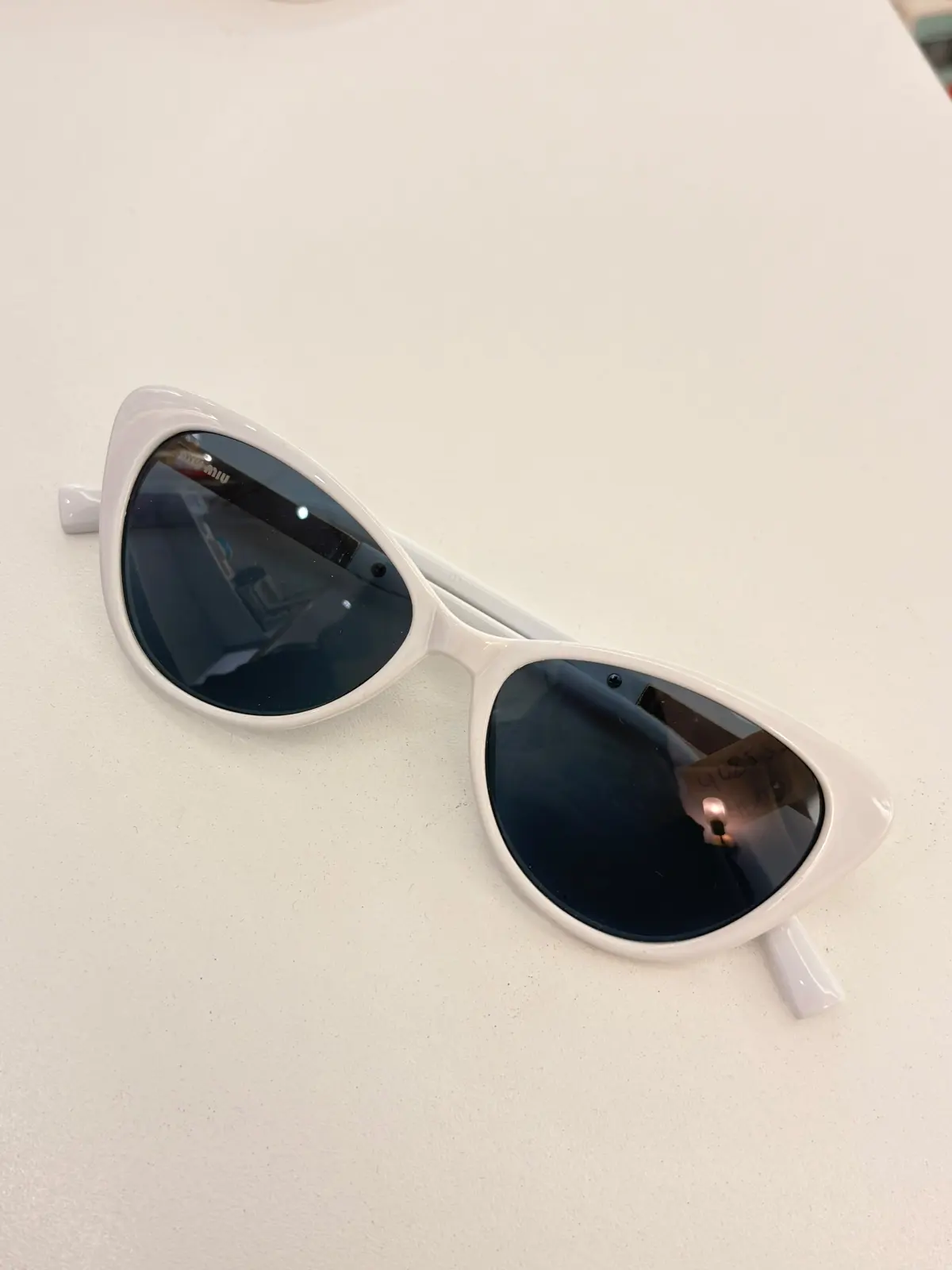 GAFA MIU MIU BLANCA