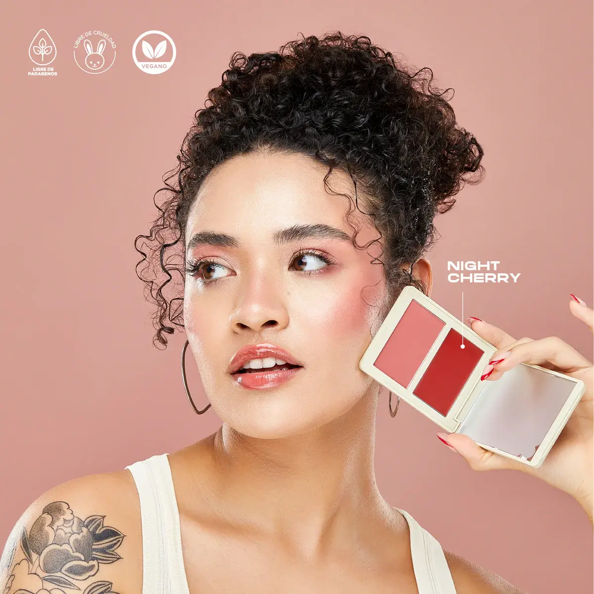Atenea Blush crema y polvo