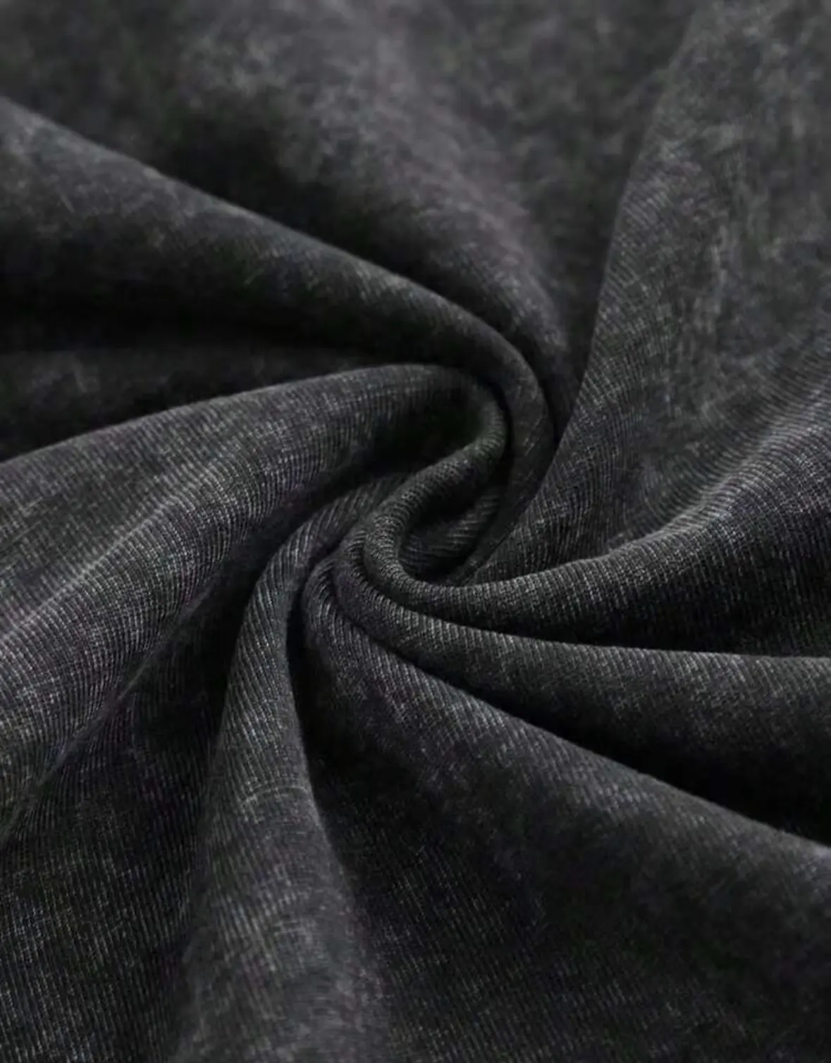 Camiseta de algodón gris con estampado de llamas talla M