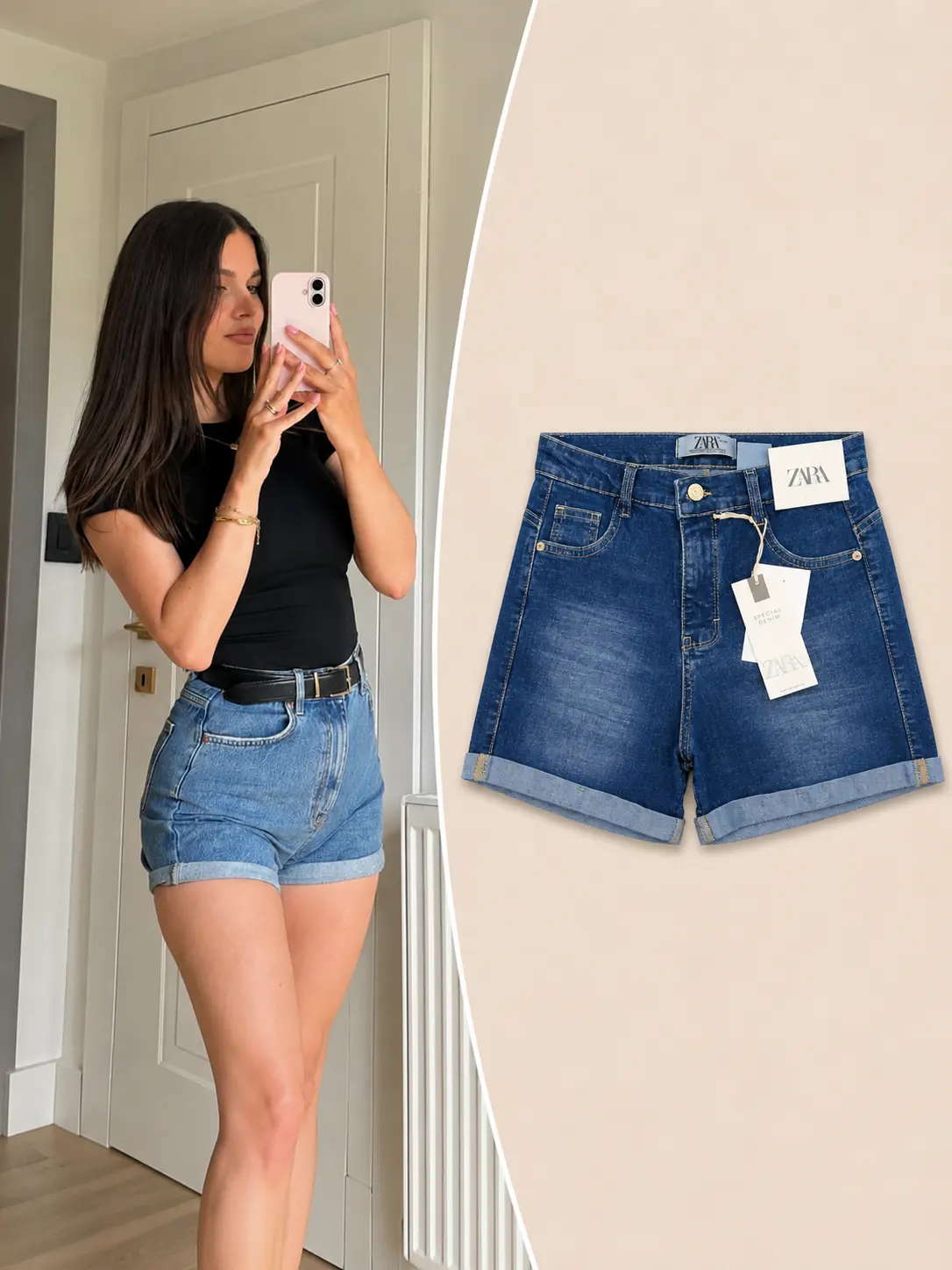 Shorts Azul Jeans talla 12