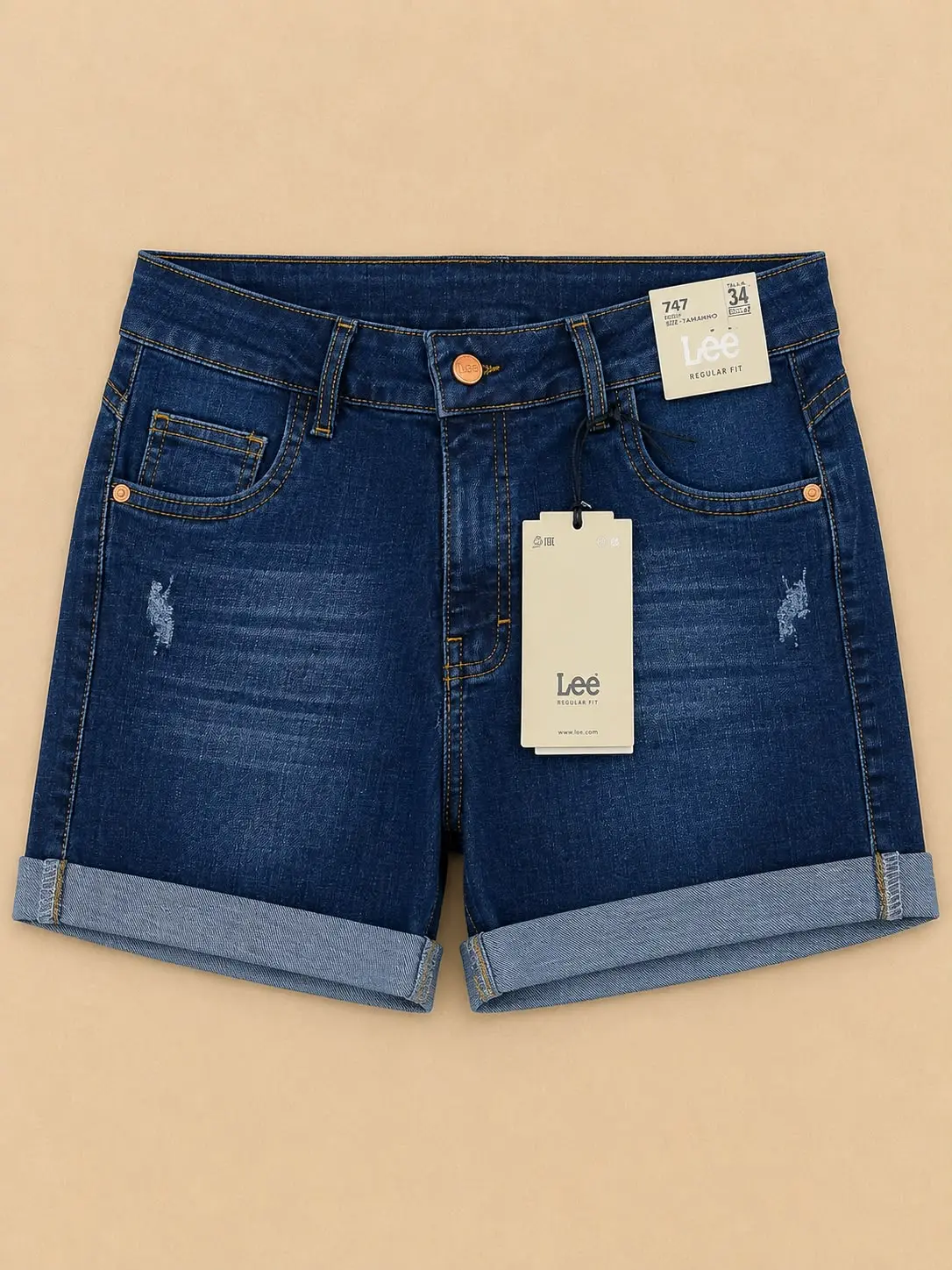 Shorts Azul Oscuro Jeans talla 14