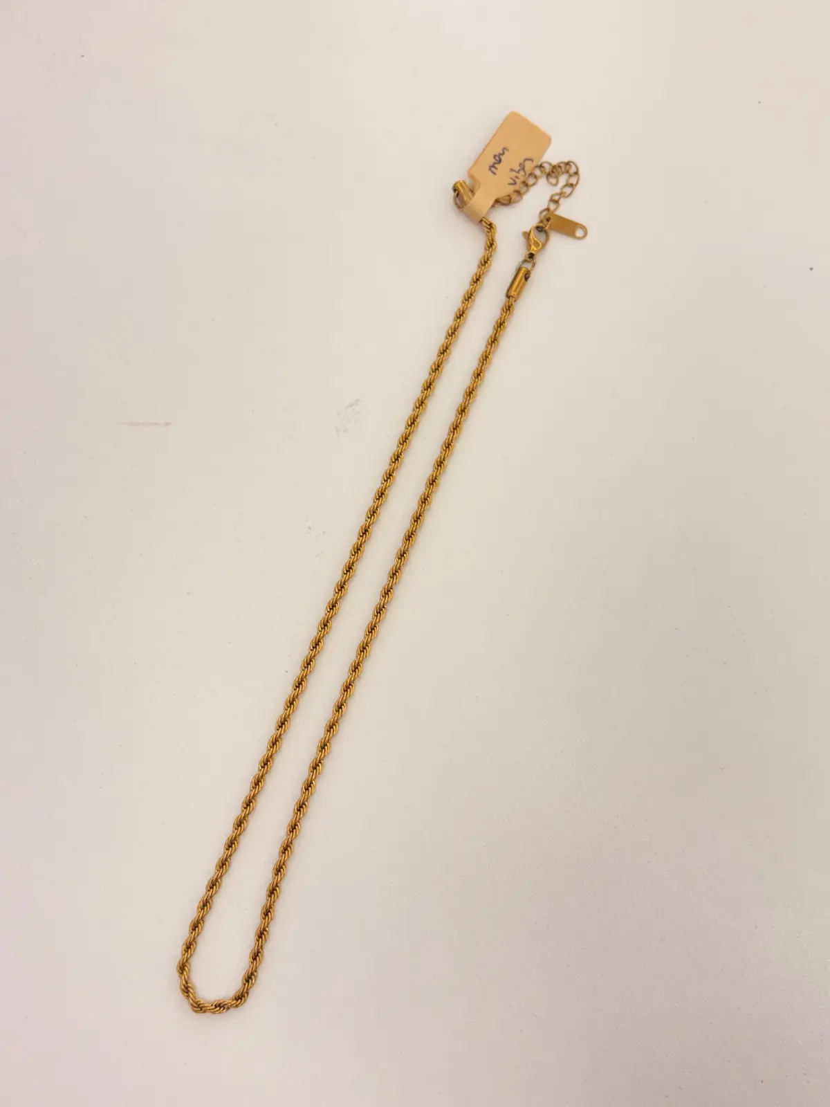 CADENA DORADA CUERDA